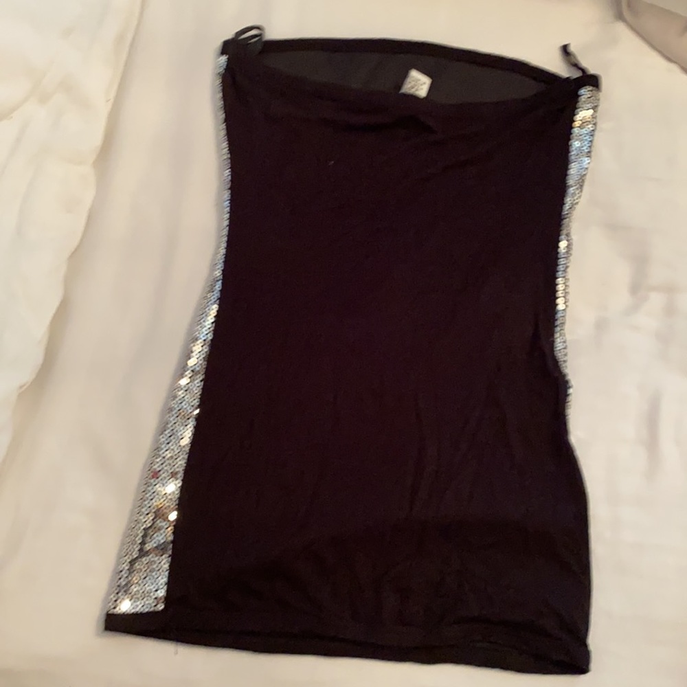 Strapless sequins top - Picture 3 of 3